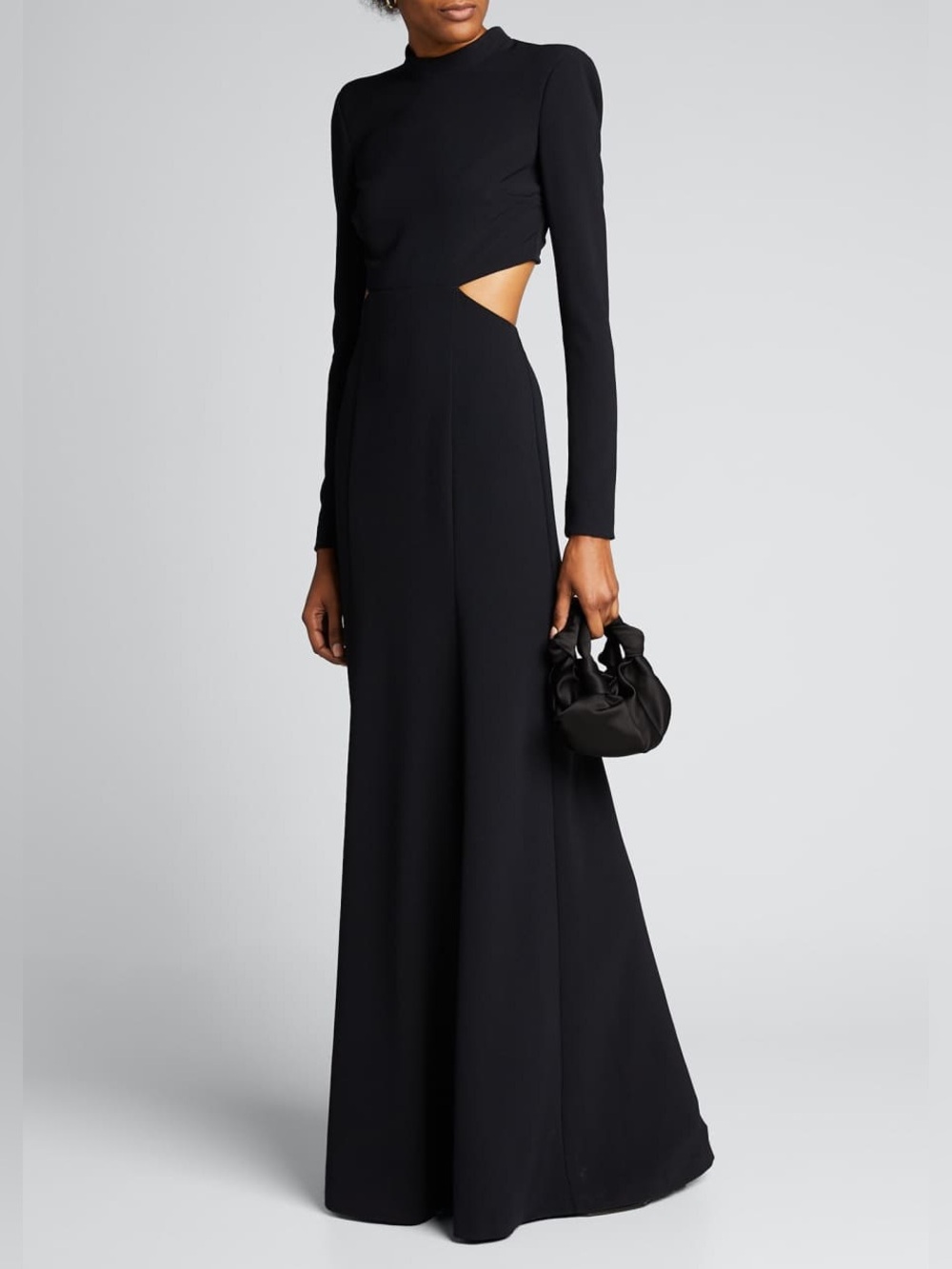 A.L.C. Gabriela Cutout Long-Sleeve Gown